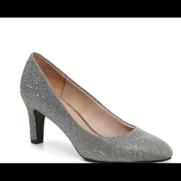 Abella Shoes - Abella pump silver metallic shoes